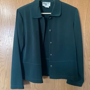 Forest Green Business Pant Suit